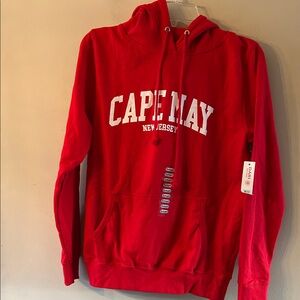 Cape May New Jersey Hoodie Size Small NWT